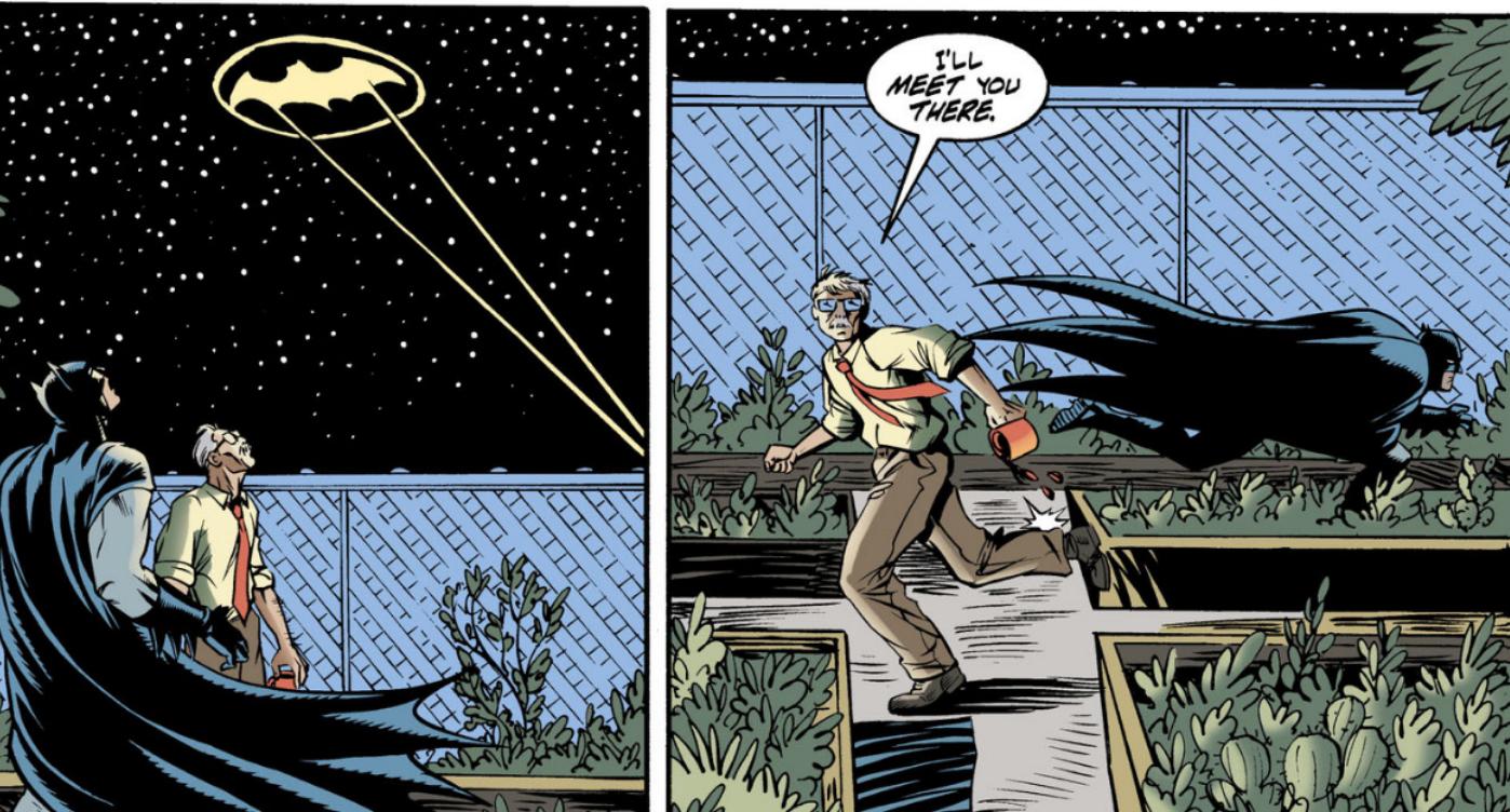 Comic book panel